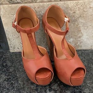 T-Strap Sandal Heel